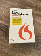 Nuance Dragon NaturallySpeaking Premium 13 Unopened Box Speech Recognition NEW picture