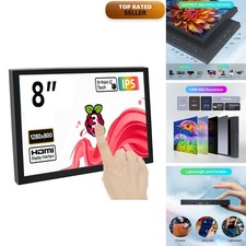 VIEWMEI 8 Inch Touch Portable Monitor Mini HDMI 1280x800 for PC Laptop picture