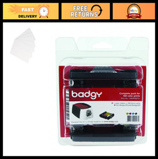 Badgy Color Ribbon and Cards Kit for 100 Prints - Badgy100 and Badgy200 picture