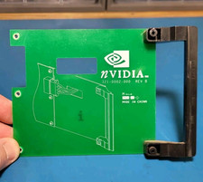 Vintage Nvidia PCB Logo Quadro Geforce AGP PCIe Graphics Card Extended Bracket picture