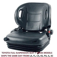 SEAT FULL SUSPENSION TOYOTA FORKLIFT 7FGCU45 7FGCU25 7FGU30 & 7FGCU15 -7 SERIES picture