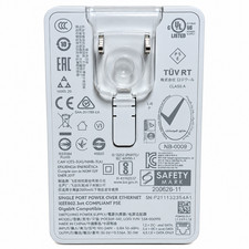 Logitech 534-000910 30W Gigabit PoE Injector IEEE 802.3at POE30R-1AT Plug Choice picture