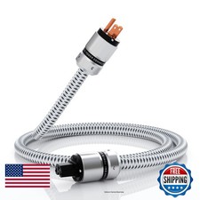 Monosaudio 12AWG Audio HiFi Power Cord Pure Copper IEC320 C13 Connector 1.5M picture