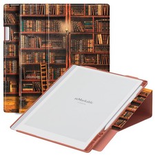 E NET-CASE Case for Remarkable 2 Paper Tablet- Multi-Viewing New Library picture