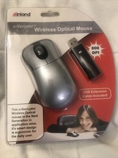 Inland U-Navigator Wireless Optical Mouse # 07340 Ergonomic 800 DPI Computing picture