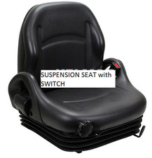 SUSPENSION MOLDED SEAT W SWITCH CATERPILLAR P4000 P5000 P6000 P3000 P3500 C5000 picture