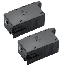 2* C9345 Maintenance Box For Epson WorkForce Pro Printer Waste Ink Pad Replace picture