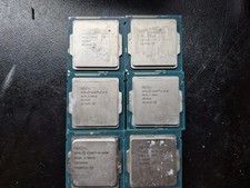 LOT OF 6 Intel Core i3-4170 3.70GHz CPU SR1PL Desktop Processor picture