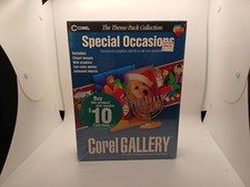 COREL GALLERY SPECIAL OCCASIONS Theme Pack Collection SEALED NEW NOS BIG BOX picture
