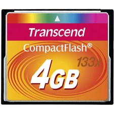 Transcend TS4GCF133 CF Card 4GB Standard 133x picture