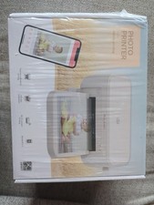 HPRT CP4100 4x6 Instant Photo Printer - Portable Phone Picture Printer Beige picture
