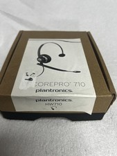 Plantronics HW710 EncorePro Premium Monaural Over-Head Headset, Noise Cancel Mic picture