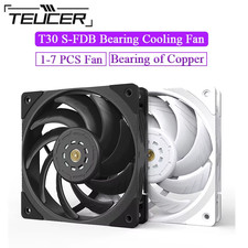 T30 CPU Cooler Fan 2150RPM 4PIN PWM 12cm Computer Case Cooling System Fan SFDB S picture