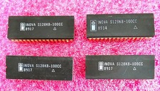 Lot of four(4) S128K8-100CC Inova SRAM Memory 32pin 1989 DIP 128K x 8 RAM picture