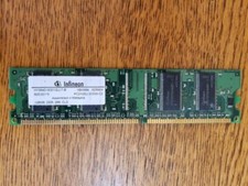 Infineon PC-2100U-20330-C2 128MB DDR 266 CL2 16MX64 SDRAM HYS64D16301GU-7-B picture