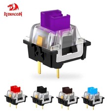 REDRAGON MX Mechanical Keyboard Switches 3-Pin RGB SMD Blue Red Brown Black picture