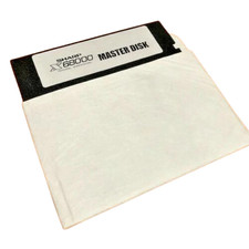 Sharp X68000 MASTER DISK System Disc in English Floppy 5.25 5 1/4 NEW SCSI SASI picture