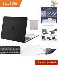MacBook Air 13in Case Hard Shell Keyboard Cover Screen Film Storage Bag picture