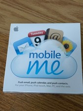 Apple MobileMe Software – New Sealed Discontinued – Vintage Apple Collectible picture