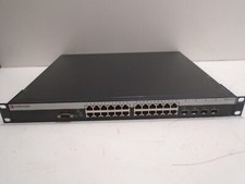 ENTERASYS B3G124-24 ETHERNET SWITCH 24 PORT w/REDUNDANT POWER SUPPLY picture
