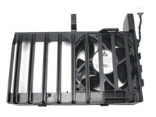 HP FRONT PCI FANS AND BRACKET ASSEMBLY FOR HP Z800 WORKSTATION - ( 2 ) TWO FANS picture
