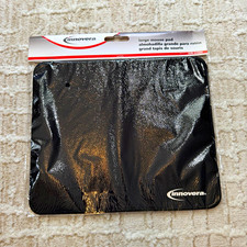 Innovera Large Black Mouse Pad Non-Slip Low Friction Stitched Edges IVR-52600 picture