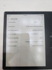 Amazon Kindle Oasis | 10th Generation | 7