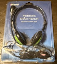 Micro Innovations Multimedia Stereo Headset -New in Package picture