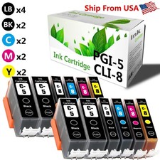 12PK PGI-5 CLI-8 Ink Cartridge for PIXMA iP4200 PIXMA MP600 Printer picture