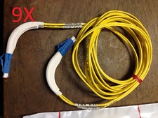 9X New MOLEX MXDBC-LFD-LFD-M003 SM LC-LC DUPLEX Jumper Fiber Optic Cable 9 Feet picture