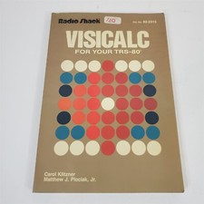 Vintage Original Radio Shack Visicalc For Your TRS-80 Book 62-2315 picture