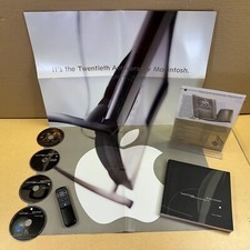 UNIQUE COMBO 20th Anniversary Macintosh TAM Apple w manual, 4 CDs, promo,.. RARE picture