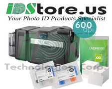 New HID FARGO HDP6600 Dual Side Starter Photo ID Card Printer System picture