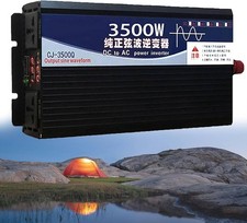 FLJDLSGS 3500W 5000W Pure Sine Wave Power Inverter 12V 72V DC to 110V AC Volt... picture