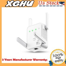 300M WiFi Extender Repeater Amplifier 2.4GHz Enhancer Booster 4-Antennas. picture