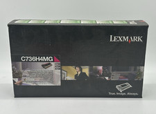 Lexmark Magenta High Yield Return Program Toner Cartridge C736H4MG picture