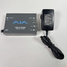 READ AJA HB-R-HDMI HDBaseT to HDMI Receiver w/ PSU Intermittent Power picture