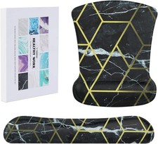 Keyboard Wrist Rest Pad and Mouse Wrist Rest Support Mouse Pad Set Pain Relief picture