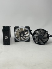 Lot of 3 Mixed PC Cooling CyberPowerPC RGB Fan & Cooler Master CPU Cooler picture