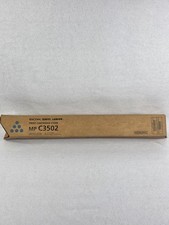 Genuine Ricoh MP C3502 Cyan Toner Cartridge 841738 (Blue)  NEW NIB picture
