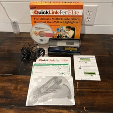 WizCom QuickLink-Pen Elite Scanner E04087 Works New Batteries picture