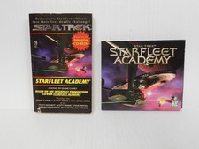Star Trek Starfleet Academy CD-ROM 5-Disc Game © 1997 Interplay & 1st Ed Novel picture