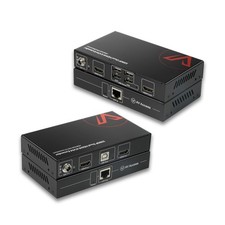 HDMI USB KVM Extender Dual Monitor Over Cat5e/6/6a/7 up to 1080p@60Hz 197ft, ... picture