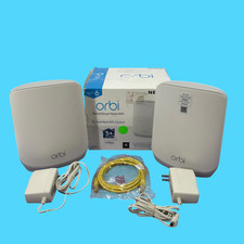 NETGEAR Orbi Tri-Band WiFi 6 Mesh Network System 5.4Gbps RBR760 RBS760 #U2851 picture