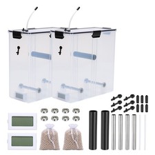 2 Set 3D Printer Filament Dryer and Storage Box Set 5.8L with Accessories, Black picture