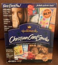 Sierra Home Hallmark Christian Card Studio Windows PC Big Box RARE picture