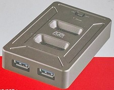 CLONE DOCK 2 BAY M.2 NVME  SSD SYSTEM USB 3.0 HUB 10 GBPS   picture