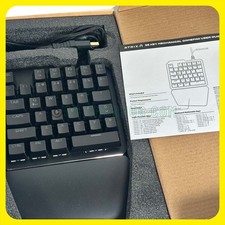 Atrix 35-Key Gaming Keypad, Black Tactile Switches, RGB Lighting, Palm Rest NIB picture