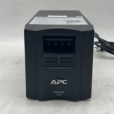 APC Smart-UPS 750VA Tower Battery Backup LCD 120V SmartConnect SMT750C picture