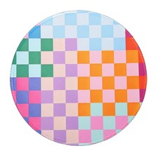 Checkered Mouse Pad Aesthetic Plaid Grid Mousepad 8.7